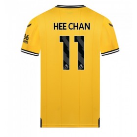 Wolves Hee-chan Hwang #11 Hemmakläder 2023-24 Kortärmad